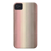 Pink and Brown Striped iPhone Case Iphone 4 Case-mate Cases