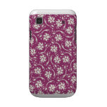 Pink and Cream Flowers Samsung Galaxy S Case