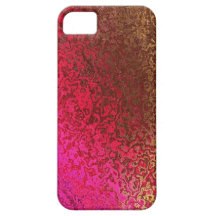 Pink and Gold Shimmer iphone 5 Case