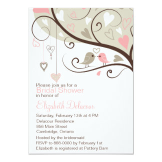 Love Birds Bridal Shower Invitations amp; Announcements Zazzle Love Birds Bridal Shower Invitations amp; Announcements Zazzle