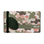Pink and Green Camo iPad Folio Case