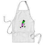 Pink and Green Frankenfinger aprons