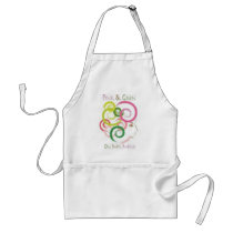 Pink and Green on My Mind Aprons