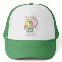 Pink and Green on My Mind Trucker Hat