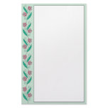 Pink and Green Pretty Stationery Design