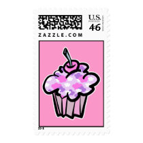 pink and purple clouds cupcake postage by cupcakewear pink and purple clouds cupcake postage