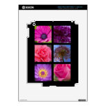 Pink and Purple Flowers iPad 3 Skins