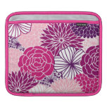 Pink and Purple Mod Floral Sleeve For Ipads