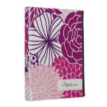 Pink and Purple Mod Florals iPad Case