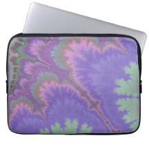 Pink And Purple Paisley Laptop Sleeves