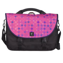 Pink and Purple Polka Dots Bag For Laptop