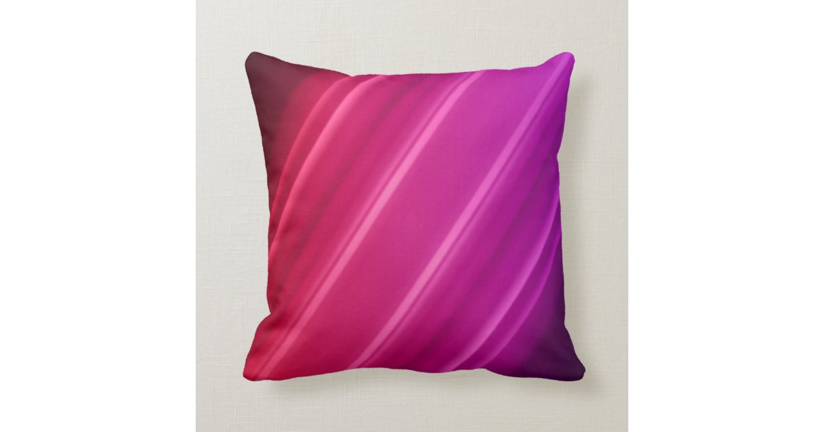 Pink and Purple Throw Pillow 20
