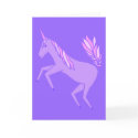 Pink and Purple Unicorn Birthday Party Invitations cards by BirthdayStampStore Pink and Purple Unicorn Birthday Party Invitations cards