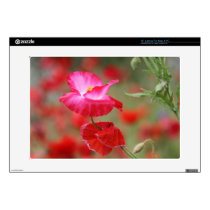 Pink and Red Poppies Photo skins