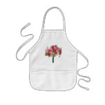 Pink and White Amaryllis Apron