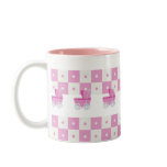 Pink and White Baby Carriage Mug Pink and White Baby Carriage Mug