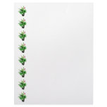 Pink and White Calla Lilies Letterhead Design