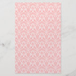 Pink Damask Paper