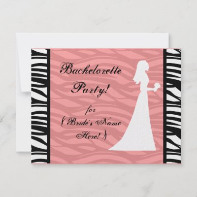 Silhouette of fashionable bride wearing white wedding dress Pink and Black 
