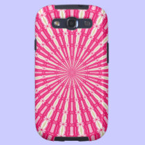Pink and White kaleidoscope Case casemate cases