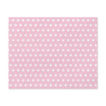 Pink and White Polka Dots Pattern. Flyer