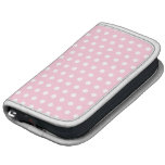 Pink and White Polka Dots Pattern. Organizer