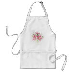 pink and white tiger lilies aprons