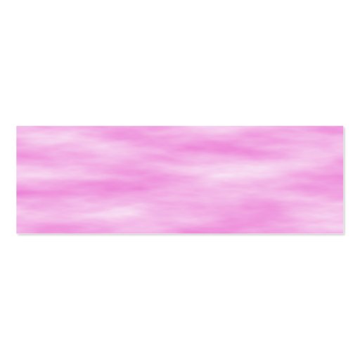 Pink and White Wavy Pattern. Business Cards (front side)