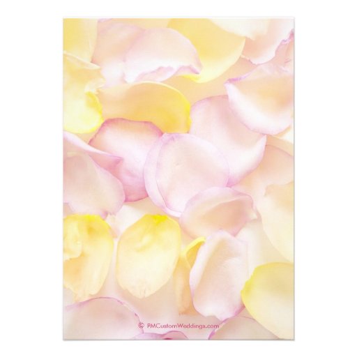 Pink and Yellow Bridal Shower Invitations