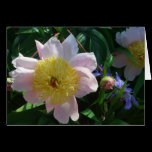 Pink and Yellow Flowers Card