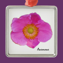 Pink Anemone Christmas Ornament ornaments