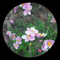 Pink Anemones-Michigan stickers