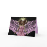 Pink Angel Greeting Card