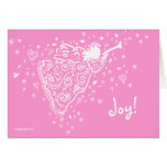 pink angel, Joy!, Card