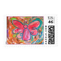 Pink Angel Stamp