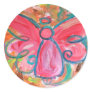 Pink Angel Sticker