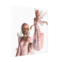Pink Angels Canvas Print