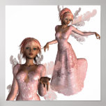 Pink Angels Poster