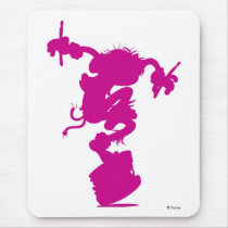 Pink Animal Silhouette Drumming Disney mousepads by disney Pink Animal Silhouette Drumming Disney mousepads