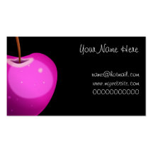 Pink Apple, Your Name Here, name@hotmail.comwww... Business Card