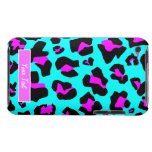 Pink/Aqua Leopard Print iPod Touch Case casemate cases