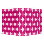 Pink Argyle 2 Inch Binder