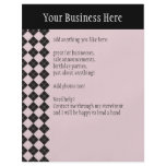 Pink Argyle Flyer