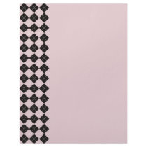 Pink Argyle Letterhead