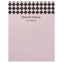Pink Argyle Letterhead by Pen_And_Ink Pink Argyle Letterhead