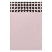 Pink Argyle Stationery