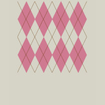 pink argyle t shirt