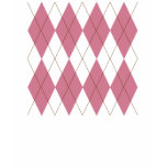 pink argyle t shirt