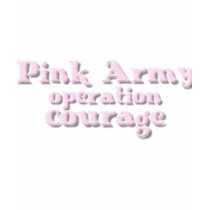 Pink Army 2 T-Shirt by WakadyWak Pink Army 2 T-Shirt