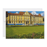 Pink Arts and Crafts Museum, Zagreb, Croatia flowe Custom Invitation